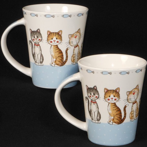 2 Coffee Mugs.  Casa Signature - Picture 2 of 5